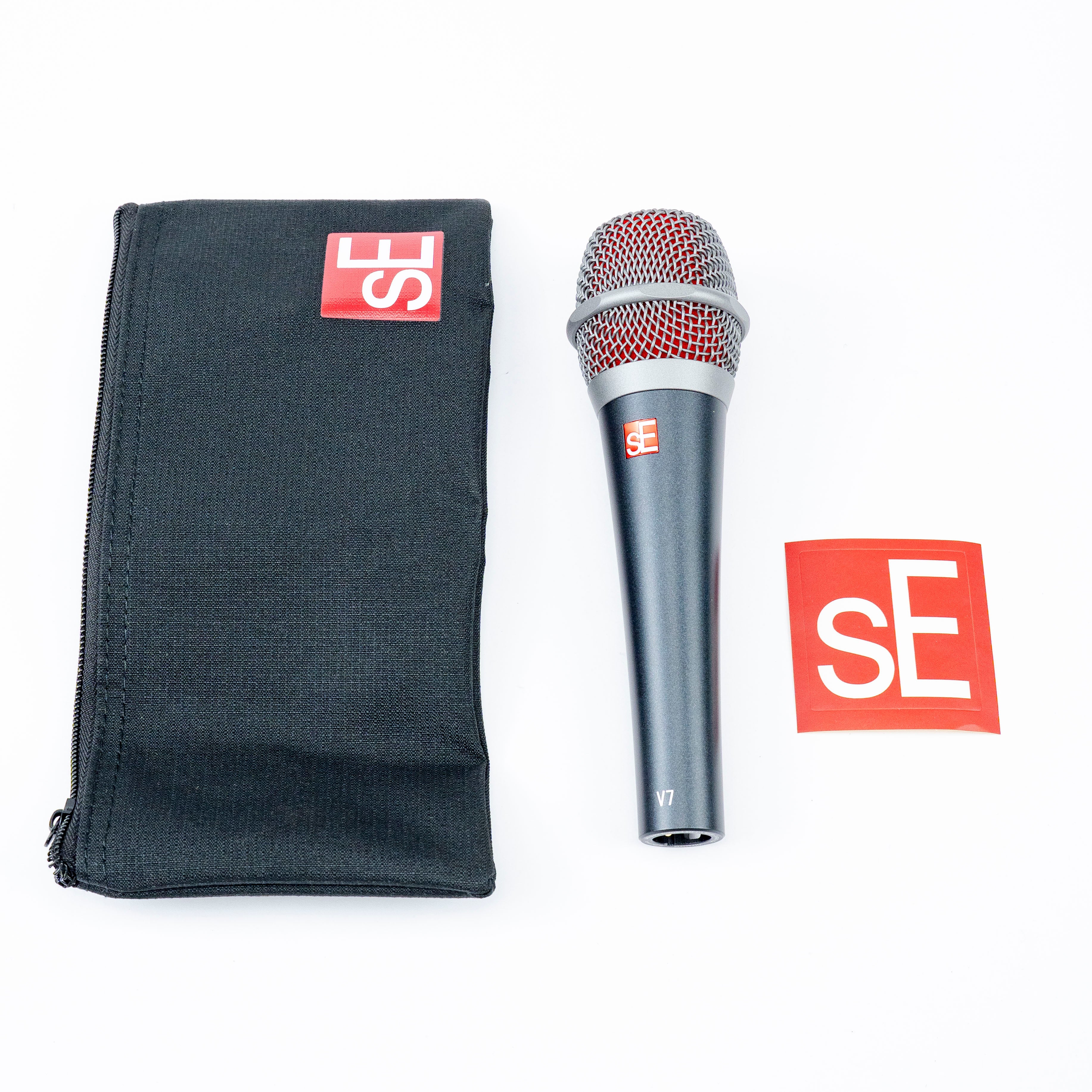 Micrófono Vocal SE Electronics V7 + Cable